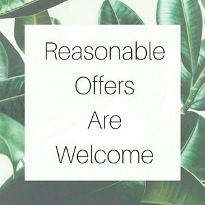 Just make an offer I want to get rid of stuff!